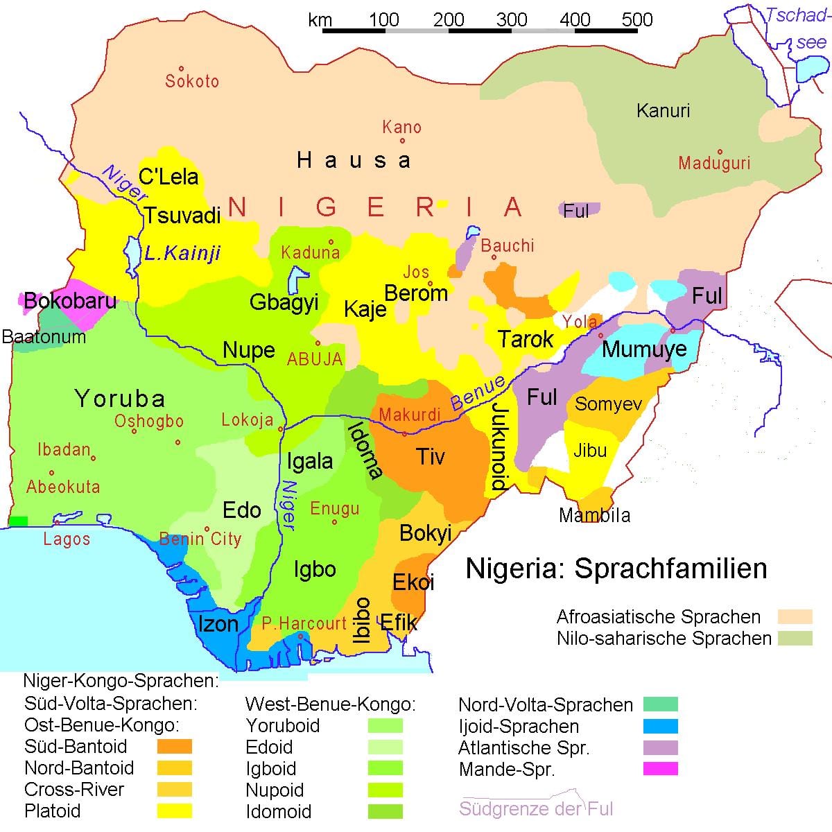 Ma étnicos da nigéria