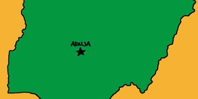 Mapa da capital da nigéria 